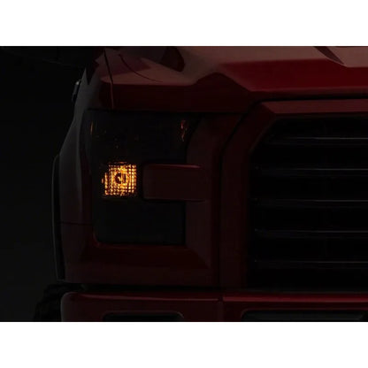 Raxiom OEM Style Headlights | Ford F-150 (15-20) Chrome Smoked Lens (T551346)