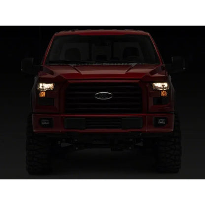 Raxiom OEM Style Headlights | Ford F-150 (15-20) Chrome Smoked Lens (T551346)