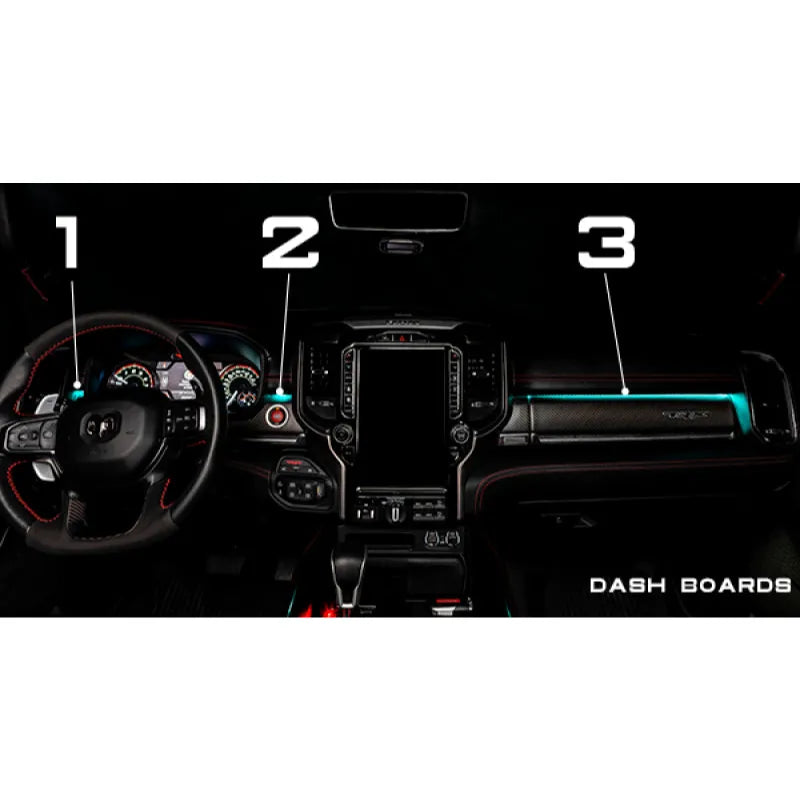 Oracle Dodge Ram 1500 Interior Ambient RGB Lighting Kit | RAM 1500 (19-26) (4235-333)