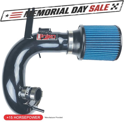 Injen Black Tuned Short Ram Intake w/ MR Tech Mitsubishi Ralliart 2.0L (09-11) (SP1839BLK)