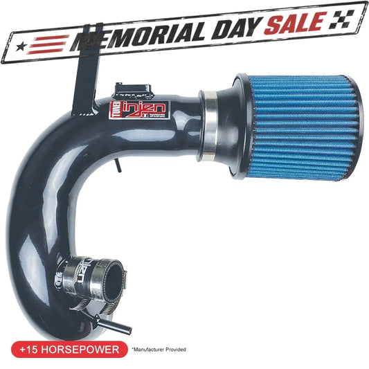 Injen Black Tuned Short Ram Intake w/ MR Tech Mitsubishi Ralliart 2.0L (09-11) (SP1839BLK)