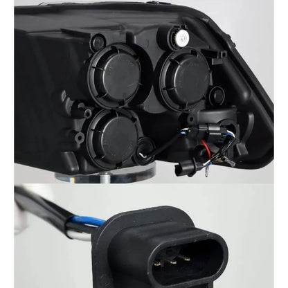 AlphaRex 09-18 Dodge Ram 1500HD PRO-Series Plnk Style Headlights w/Seq Signal/DRL (880597)