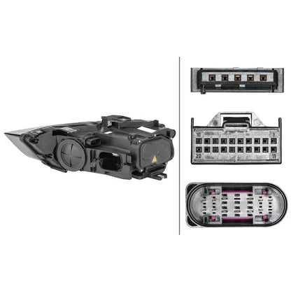 Hella Bi-Xenon Headlight Assembly | Audi Q3 11-18 (354840061)