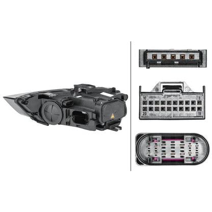 Hella Bi-Xenon Headlight Assembly | Audi Q3 11-18 (354840061)