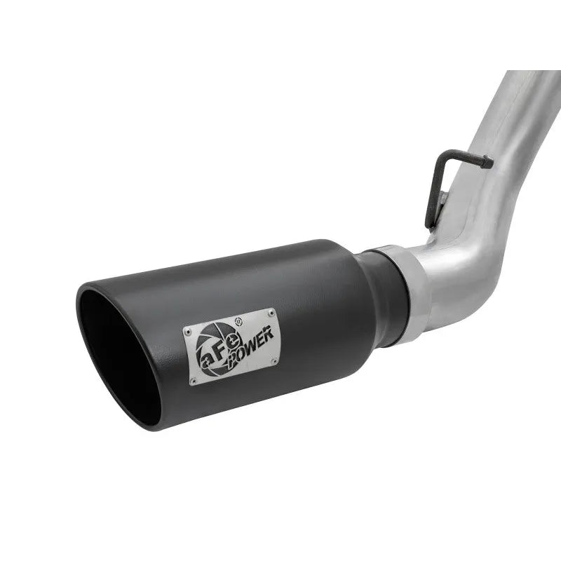 aFe HD 4in Dual DPF-Back SS Exhaust | GM Duramax (15-19) (49-44080-B)