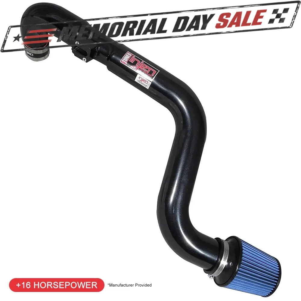 Injen Black Cold Air Intake | VW Golf GTi / Jetta GTi / Audi A3 2.0T 6 Spd (06-08) (SP3070BLK)