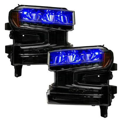 Oracle RGB Demon Eye Headlight Kit | Silverado/Sierra 18-26 (1440-334) w/o Controller