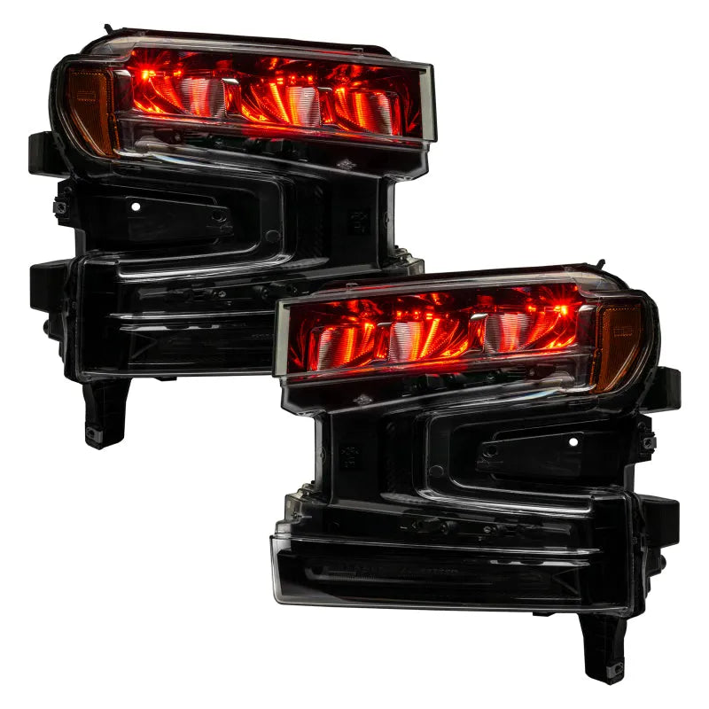 Oracle RGB Demon Eye Headlight Kit | Silverado/Sierra 18-26 (1440-334) w/o Controller