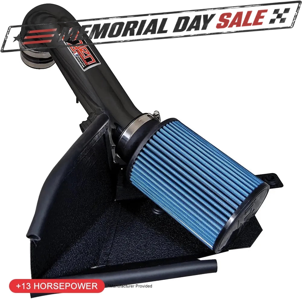 Injen 15-18 VW Golf / GTI MKVII 2.0L Turbo TSI Black Short Ram Intake | Volkswagen Golf / GTI / Audi A3 / S3 / Golf R (09-20) (SP3078BLK)