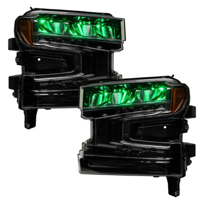 Oracle RGB Demon Eye Headlight Kit | Silverado/Sierra 18-26 (1440-334) w/o Controller