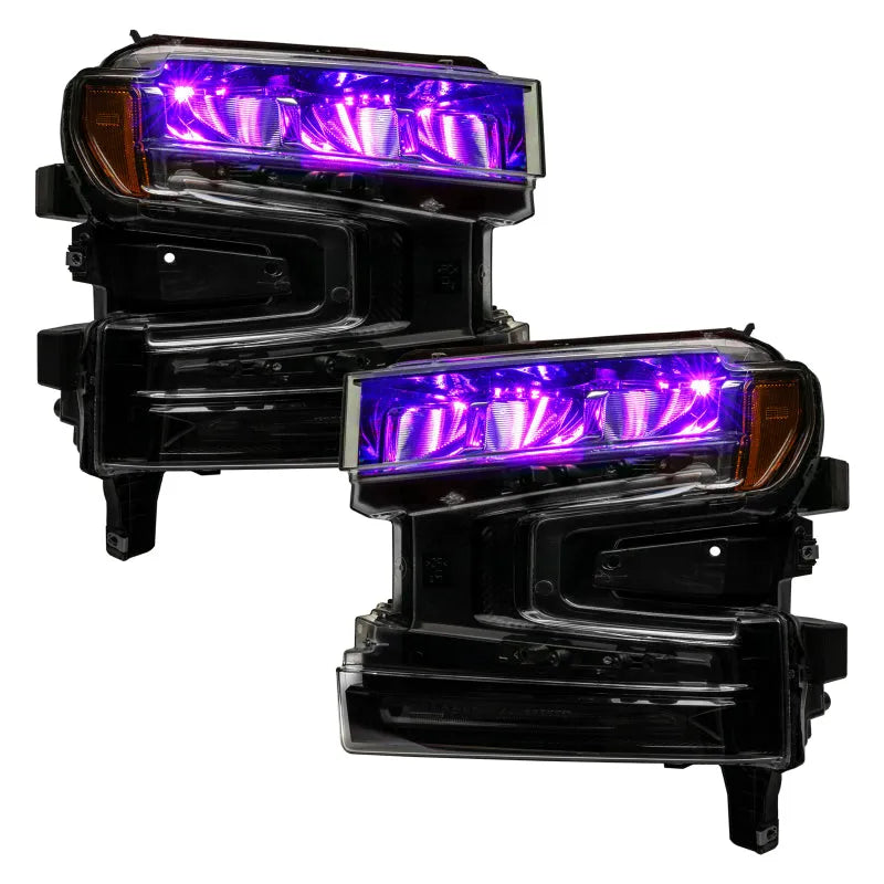 Oracle RGB Demon Eye Headlight Kit | Silverado/Sierra 18-26 (1440-334) w/o Controller