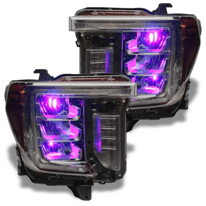 Oracle RGB Demon Eye Headlight Kit | Silverado/Sierra 18-26 (1440-334) w/o Controller