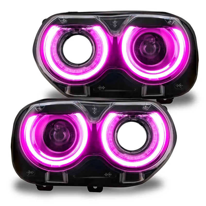 Oracle 15-21 Dodge Challenger RGB+W DRL Kit ColorSHIFT w/ Controller (1329-504)