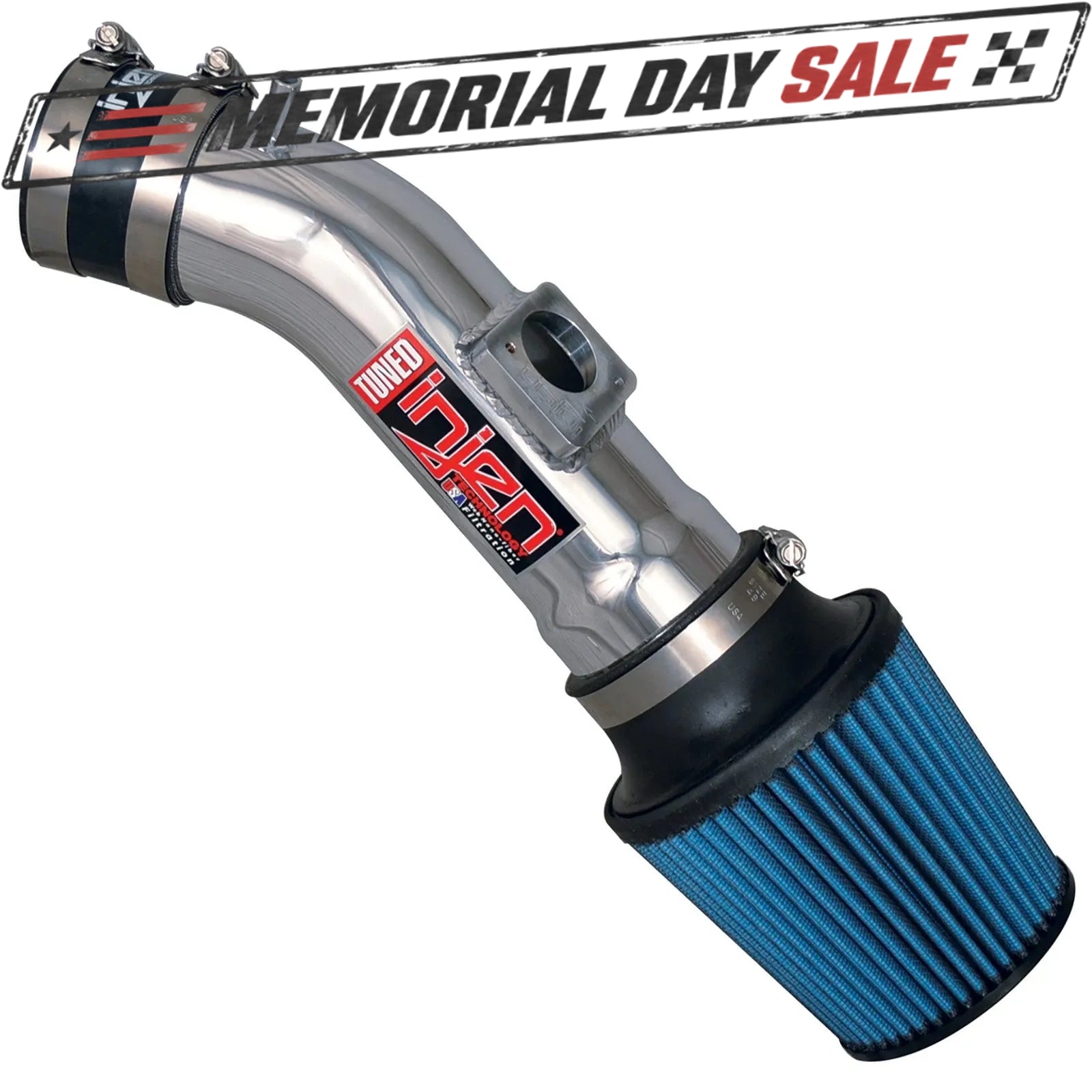Injen 13-18 Mazda 3 2.0L 4cyl Polished Short Ram Intake | Ford Focus (05-13) / Mazda 3 (13-19) (SP6068P)