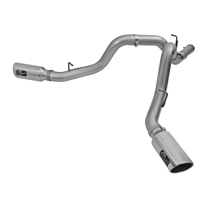 aFe Large Bore HD 4in D&S SS Exhaust | GM Silverado/Sierra 2500/3500 HD (49-44080-P)