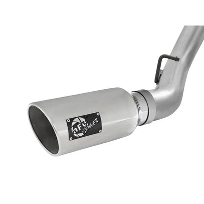 aFe Large Bore HD 4in D&S SS Exhaust | GM Silverado/Sierra 2500/3500 HD (49-44080-P)