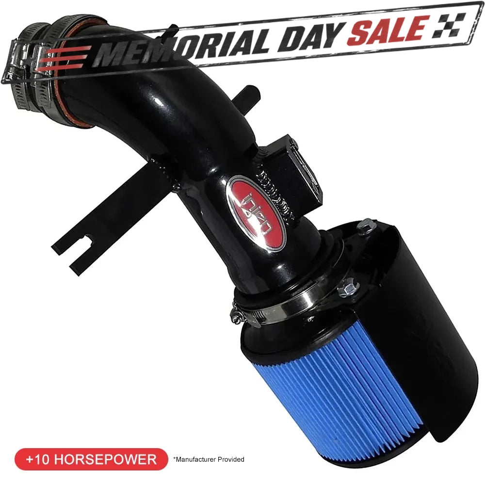 Injen 12 Ford Focus 2.0L 4cyl Air Intake w/ MR Tech & Web Nano-Fiber Dry Filter | Ford Focus / Volvo S40 / C30 (SP9000BLK)