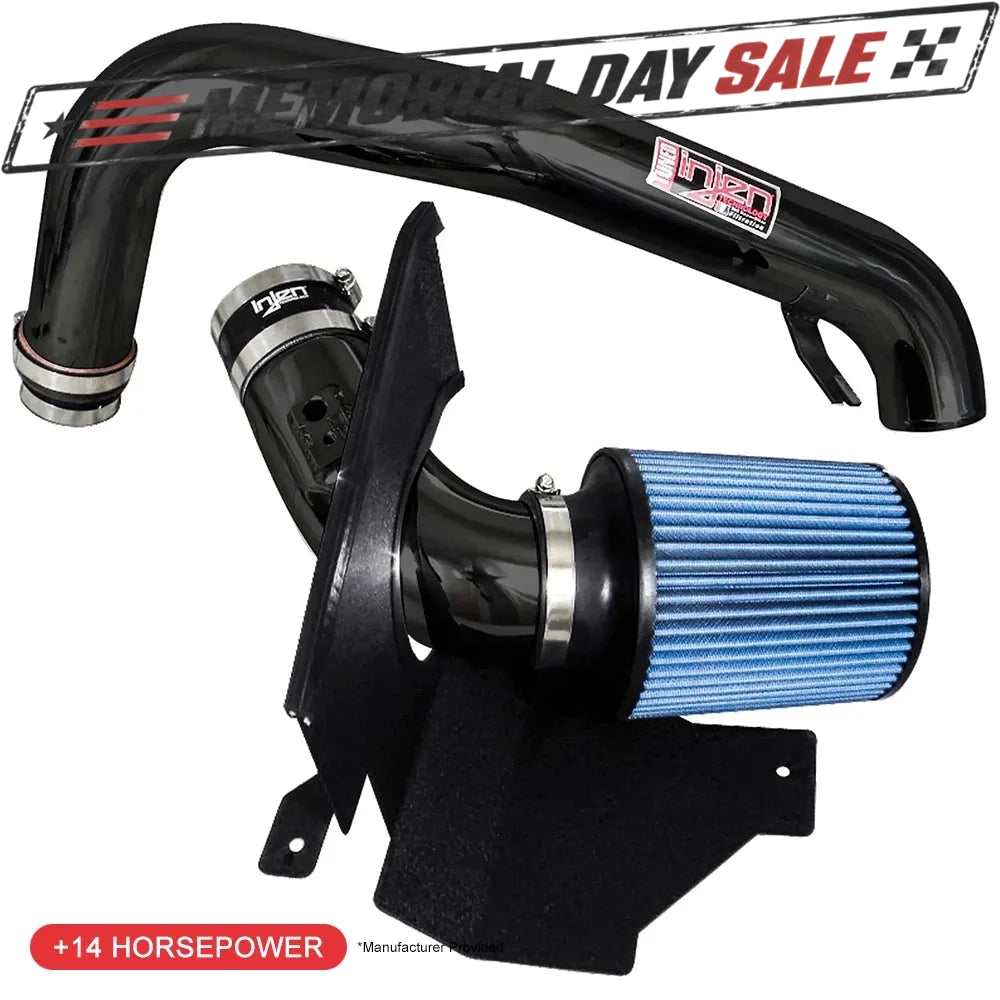 Injen Short Ram Intake | Ford Focus (98-08, 11-19) 2.0L (SP9001BLK)