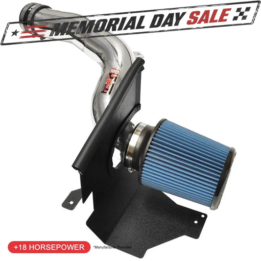 Injen 16-18 Ford Focus RS Polished Cold Air Intake | Ford Focus (11-19) / Kia Soul (14-19) (SP9003P)
