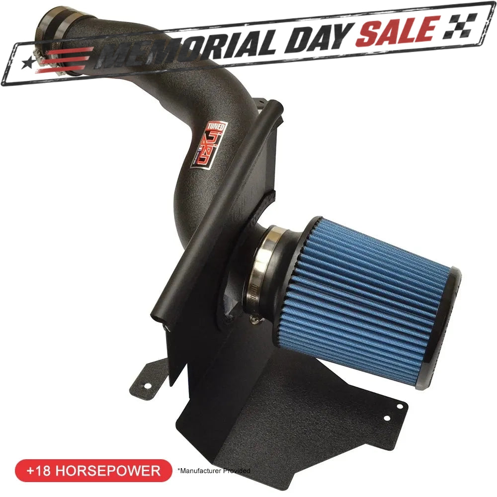 Injen 16-18 Ford Focus RS Wrinkle Black Cold Air Intake | Ford Focus (11-19) / Kia Soul (14-19) (SP9003WB)