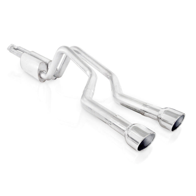 Stainless Works 2-1/2in S-Tube Exhaust Y-Pipe Center Bumper Exit | Chevrolet Trailblazer SS (06-09) (TBTDLMFCBCO)