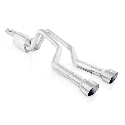 Stainless Works 2-1/2in S-Tube Exhaust Y-Pipe Center Bumper Exit | Chevrolet Trailblazer SS (06-09) (TBTDLMFCBCO)