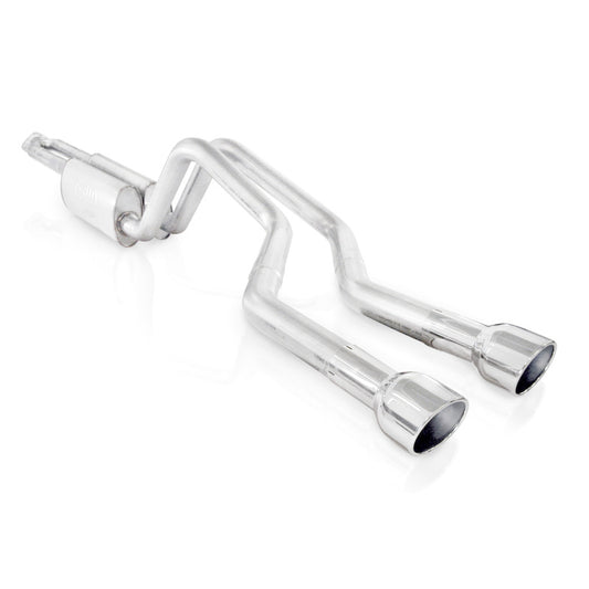Stainless Works 2-1/2in S-Tube Exhaust Y-Pipe Center Bumper Exit | Chevrolet Trailblazer SS (06-09) (TBTDLMFCBCO)