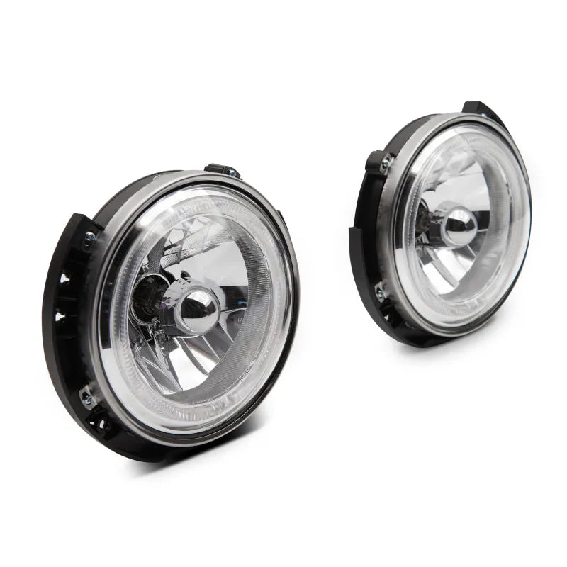 Raxiom 07-18 Jeep Wrangler JK LED HL - Chrome Housing (J121871)