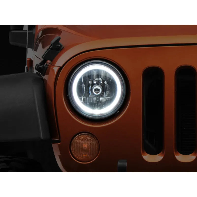 Raxiom 07-18 Jeep Wrangler JK LED HL - Chrome Housing (J121871)