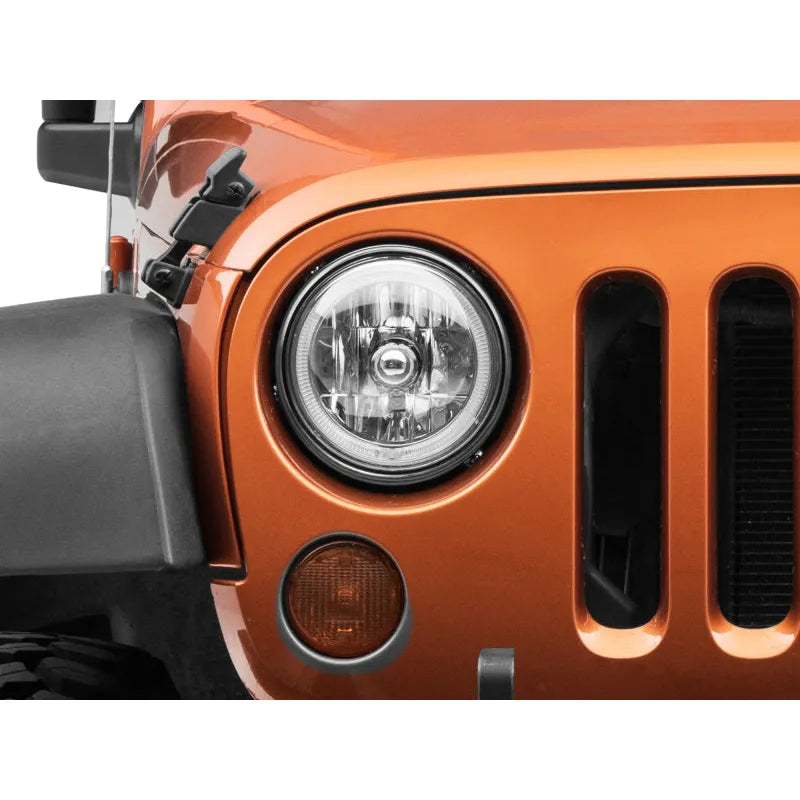 Raxiom 07-18 Jeep Wrangler JK LED HL - Chrome Housing (J121871)