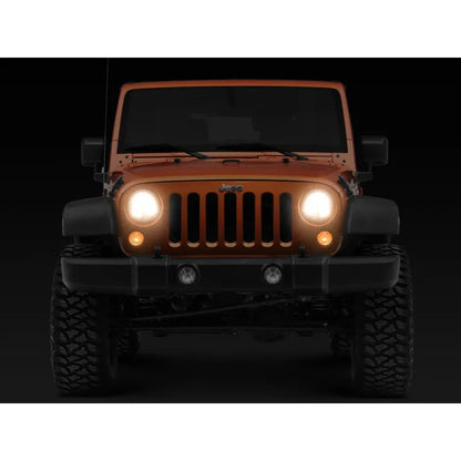 Raxiom 07-18 Jeep Wrangler JK LED HL - Chrome Housing (J121871)