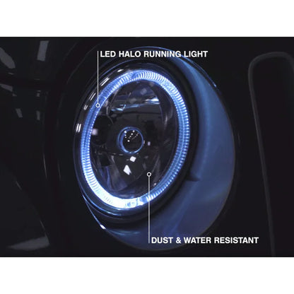 Raxiom 07-18 Jeep Wrangler JK LED HL - Chrome Housing (J121871)