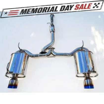 Invidia Q300 Dual Titanium Tip Cat-back Exhaust | 2000-2009 Honda S2000 (HS00HS1G2T)