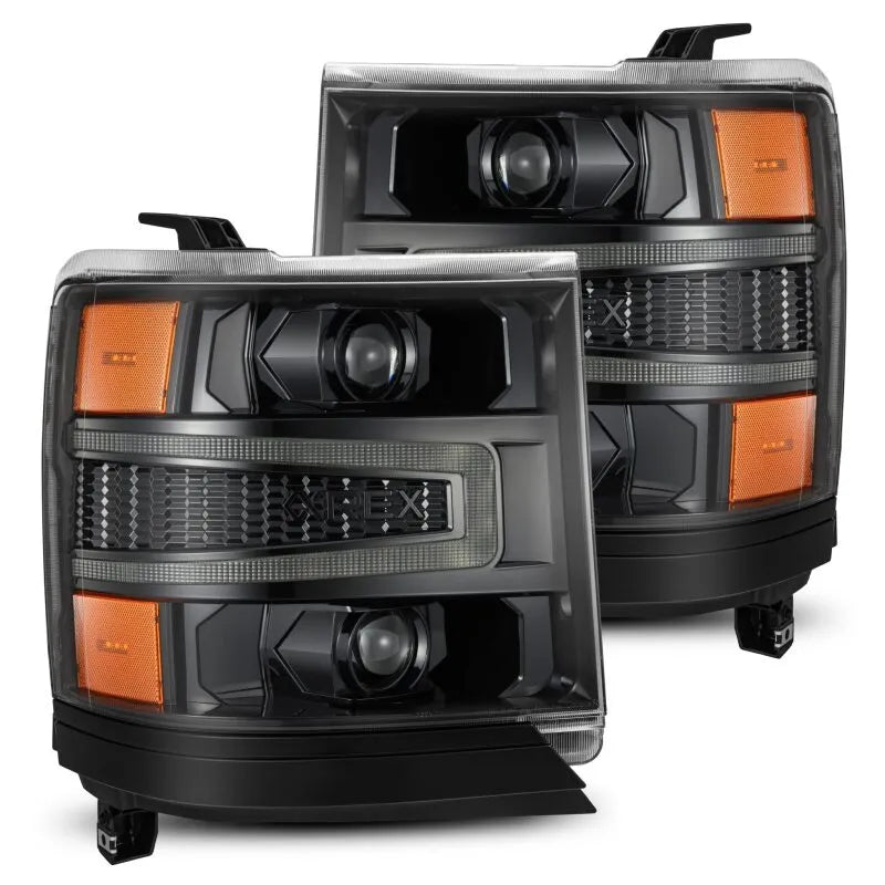 AlphaRex Chevy 1500HD LUXX LED Proj Headlights | 2014-2018 (880233)