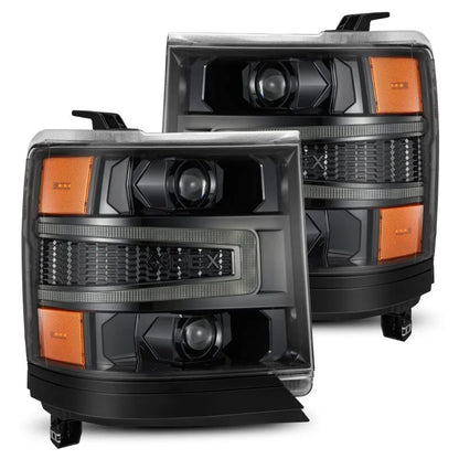 AlphaRex Chevy 1500HD LUXX LED Proj Headlights | 2014-2018 (880233)
