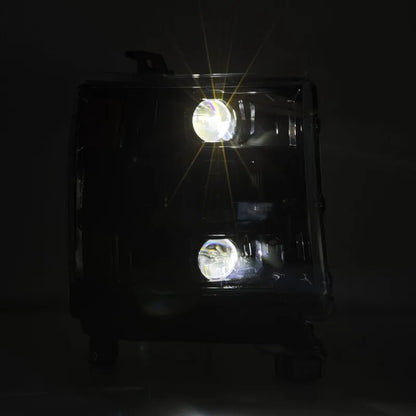 AlphaRex Chevy 1500HD LUXX LED Proj Headlights | 2014-2018 (880233)
