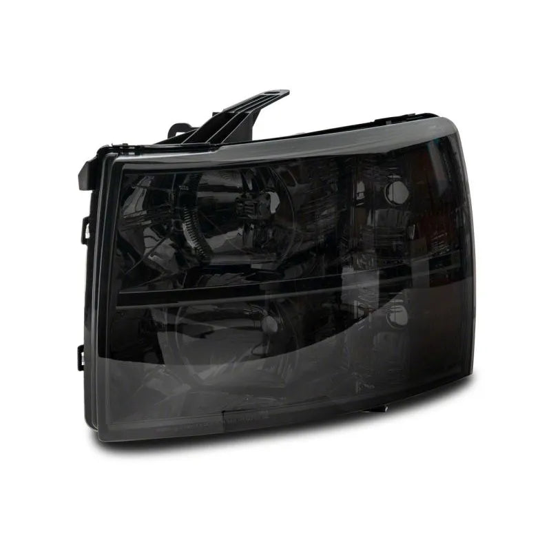 Raxiom 07-14 Chevy Silverado 1500 HD OEM Axial | Smoked Lens / Chrome Housing (S122324)