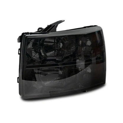 Raxiom 07-14 Chevy Silverado 1500 HD OEM Axial | Smoked Lens / Chrome Housing (S122324)