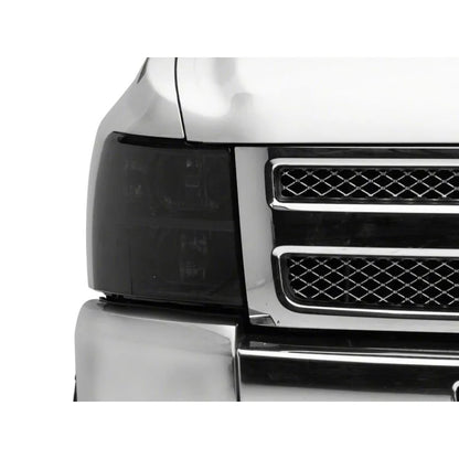 Raxiom 07-14 Chevy Silverado 1500 HD OEM Axial | Smoked Lens / Chrome Housing (S122324)
