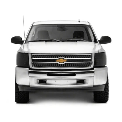 Raxiom 07-14 Chevy Silverado 1500 HD OEM Axial | Smoked Lens / Chrome Housing (S122324)