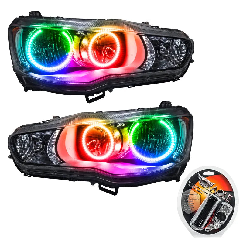 Oracle 08-17 Mitsubishi Lancer SMD HL - ColorSHIFT | 2007-19 (7087-330)