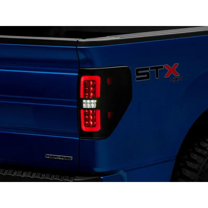 Raxiom 09-14 Ford F-150 Axial LED Tail Lights w/ Halo | (T565679)