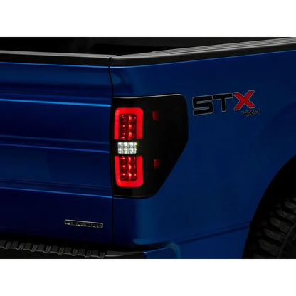 Raxiom 09-14 Ford F-150 Axial LED Tail Lights w/ Halo | (T565679)