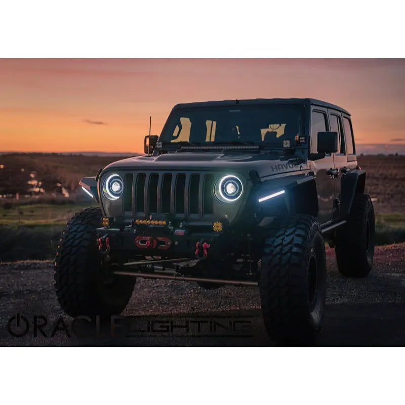 Oracle Oculus Bi-LED Headlights | Jeep JK/JL/Gladiator (07-26) (5839-504-PSC)