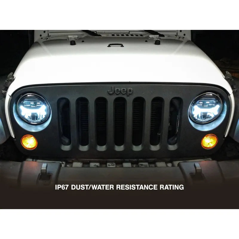 Raxiom 07-18 Jeep Wrangler F&R LED Halo Headlights | Jeep Wrangler JK (J123773)