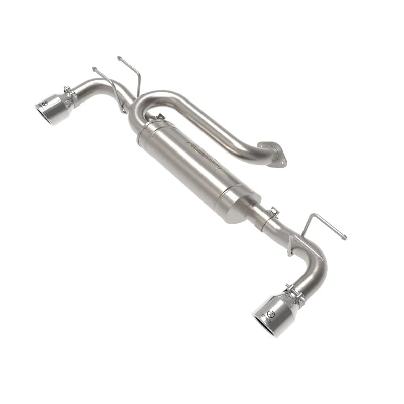 aFe 19-22 Mazda 3 Axle-Back Exhaust w/Polished Tips | Mazda 3 (19-26,13-19) (49-37023-P)