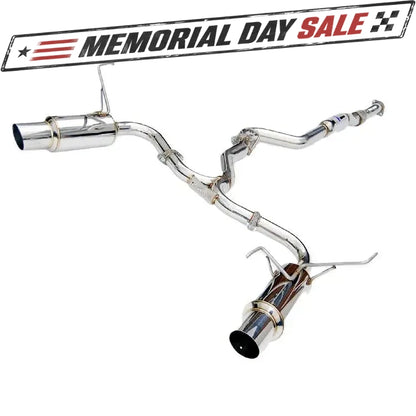 Invidia N1 Twin Outlet SS Cat-Back Exhaust | Subaru WRX/STI Sedan (HS15STIGTP)