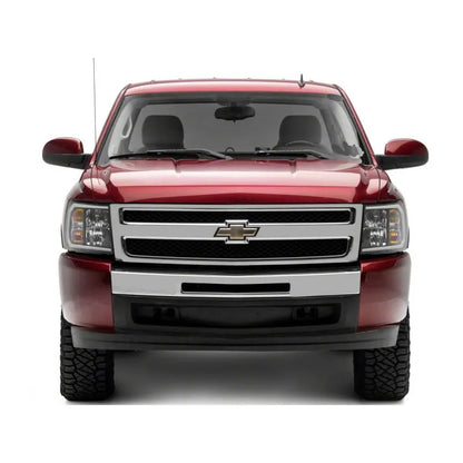 Raxiom 07-13 Chevy Silverado Axial Headlights w/ LED Bar- Black (S138003)
