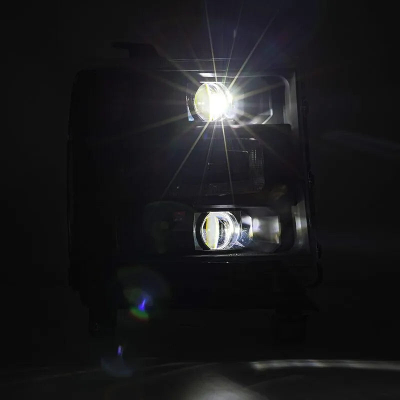 AlphaRex 16-18 Chevy 1500HD LUXX LED Proj Headlights | Silverado 1500 (880234)