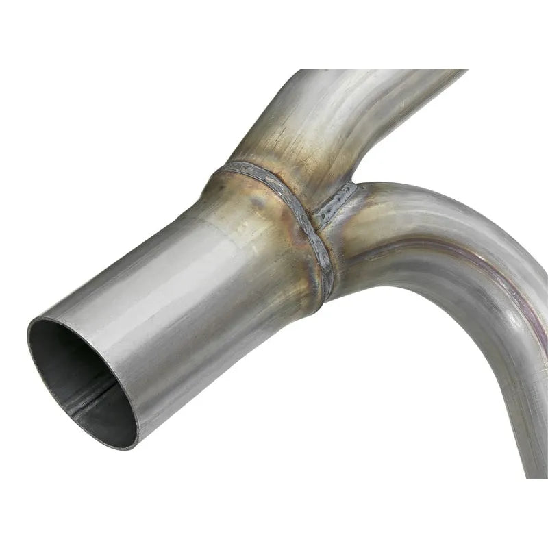 aFe Twisted Steel Y-Pipe w/ Loop | Jeep Wrangler JK 3.6L (48-46207-PK)